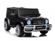 Pojazdy elektryczne dla dzieci - Import SUPER-TOYS MERCEDES G63 AMG DLA 2 DZIECI 24V 4X4 MIĘKKIE KOŁA EVA MIĘKKIE SIEDZENIE FULL OPCJA/S-307 S-307-CZARNY - miniaturka - grafika 1