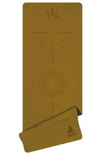 Mata do jogi Utupluti PU Pro Print Khaki - Maty do jogi - miniaturka - grafika 1