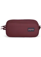 Torby męskie - Piórnik dwukomorowy JanSport Large Accessory Pouch - russet red - miniaturka - grafika 1