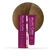 Farby do włosów i szampony koloryzujące - Mystic Color - tytoń blond kolor 7,8 - farba do włosów - profesjonalna farba kremowa długotrwała - z hydrolizowaną keratyną, olejkiem arganowym i nagietkiem - 100 ml - miniaturka - grafika 1