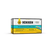 Przeziębienie i grypa - Honikan Gardło i kaszel żel w saszetkach na gardło i kaszel 10 saszetek - miniaturka - grafika 1