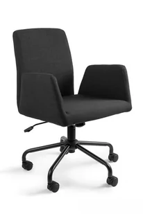 Fotel biurowy, krzesło biurowe UniqueMeble Fotel biurowy, krzesło, Bravo , czarny - Fotele i krzesła biurowe - miniaturka - grafika 1