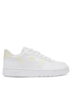Buty dla dziewczynek - Lacoste Sneakersy 7-49SUJ0004 Biały - miniaturka - grafika 1