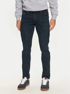 Jack&Jones Jeansy Glenn 12259055 Granatowy Slim Fit - Spodnie męskie - miniaturka - grafika 1