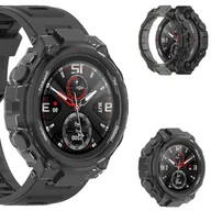 Akcesoria do smartwatchy - Etui ochronne do Amazfit T-Rex Czarne - miniaturka - grafika 1