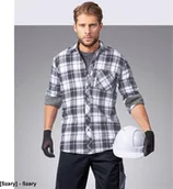 Odzież robocza - Ardon OPTIFLANNEL H97 - koszula z miękkiej flaneli - Czerwony H9751 L - miniaturka - grafika 1