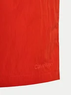 Kąpielówki męskie - Calvin Klein Swimwear Szorty kąpielowe KM0KM01048 Czerwony Regular Fit - miniaturka - grafika 1