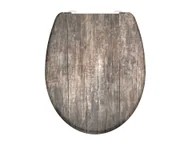 Deski sedesowe - Schütte Deska sedesowa Duroplast, wolnoopadająca (wygląd drewna) - miniaturka - grafika 1