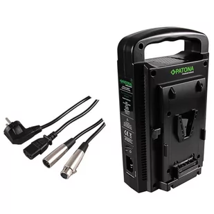 Podwójna ładowarka PATONA do akumulatorów V-MOUNT/V-LOCK - Ładowarki i akumulatory - miniaturka - grafika 1