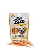 Brit Lets Bite Chewbones Sticks with Chicken 300g 38857-uniw