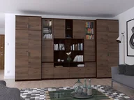 Meble do sypialni - Zestaw Mebli SAWA, Bardzo Duży 390 cm Meblościanka - miniaturka - grafika 1