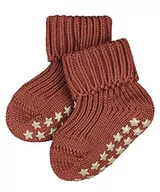 Skarpetki dla dzieci - FALKE Uniseks skarpetki dziecięce Catspads bawełna antypoślizgowe wypustki 1 para, czerwone (Tangerine 8911), 62-68, czerwony (mandarynka 8911) - miniaturka - grafika 1