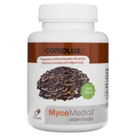 Suplementy naturalne - MycoMedica - Coriolus w optymalnym stężeniu, 90 kapsułek ziołowych - miniaturka - grafika 1