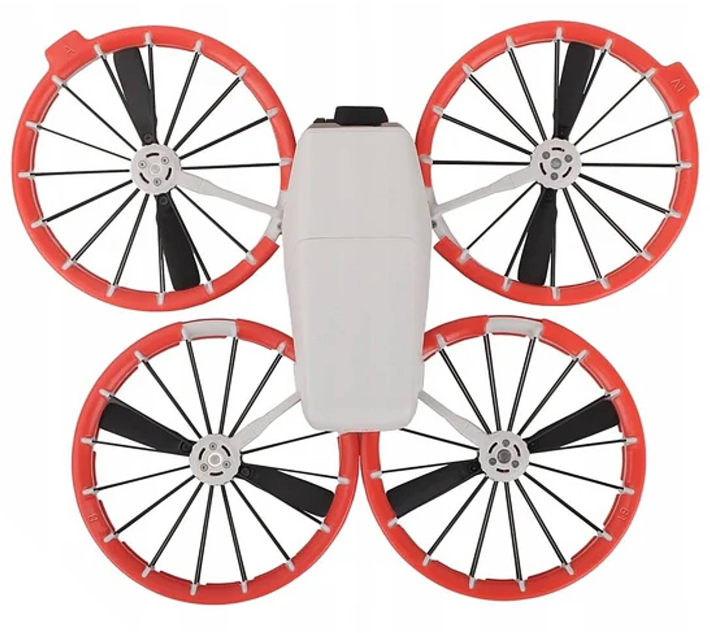 OSŁONA OCHRONNA ZABEZPIECZENIE ŚMIGIEŁ ANTYKOLIZYJNE SUNNYLIFE DO DJI FLIP - CZERWONE