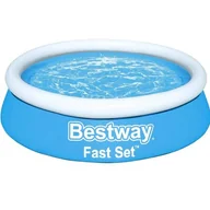 Baseny ogrodowe - Bestway Basen ogrodowy rozporowy 183 x 51 cm 57392 57392 - miniaturka - grafika 1