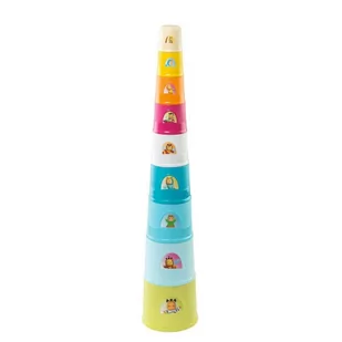 Smoby Cotoons Super magiczna wieża 73 cm 110407 - Zabawki interaktywne dla dzieci - miniaturka - grafika 1