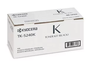 Kyocera Toner TK-5240K TK-5240 1T02R70NL0 Czarny - Tonery oryginalne - miniaturka - grafika 3