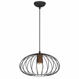 Lampa wisząca meridiano druciana czarna MLP7959 Milagro - Lampy sufitowe - miniaturka - grafika 1