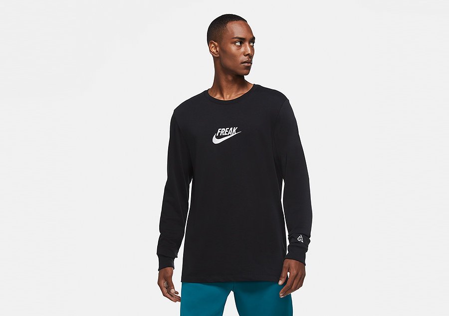 Nike Giannis Antetokounmpo Freak Long-Sleeve Tee Black
