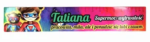 Zakładka do książki z imieniem Tatiana - Zakładki indeksujące - miniaturka - grafika 1