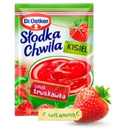 Budyń - Dr Oetker SŁODKA CHWILA KISIEL TRUSKAWKOWY 30G 55571509 - miniaturka - grafika 1