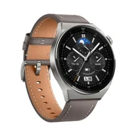Smartwatch - Huawei Watch GT 3 Pro Classic 46mm Srebrno-brązowy - miniaturka - grafika 1