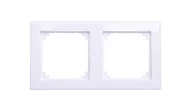 Klawisze i ramki - Schneider MERTEN RAMKA DWUKROTNA M-SMART BIAŁA ACTIVE SYSTEM M MERTEN MTN478225 - miniaturka - grafika 1