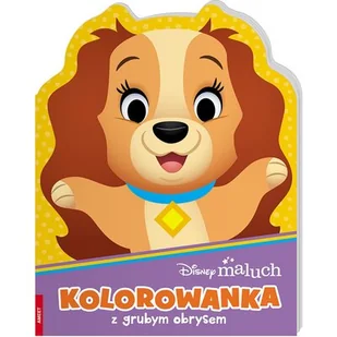 Disney maluch. Kolorowanka z grubym obrysem GR-9201 - Książki edukacyjne - miniaturka - grafika 1
