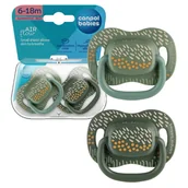 Smoczki uspokajające - Canpol Babies Silikonowy Smoczek Symetryczny 6-18 m Mountains 2-pack - miniaturka - grafika 1