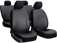 Pokrowce na fotele - Pokrowce POK-TER Design Leather czarne - miniaturka - grafika 1
