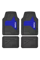 Dywaniki samochodowe - Dywan F511 PVC czarny/niebieski - miniaturka - grafika 1