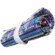 Piórniki - Lemi Piórnik zwijany na kredki 72 Aztec LEMI-72298 - miniaturka - grafika 1