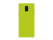 Etui i futerały do telefonów - 3MK Samsung Galaxy A6 (2018) - folia na tył Ferya SkinCase - Glossy Lime Green FOSM7193MFAGRE000 - miniaturka - grafika 1