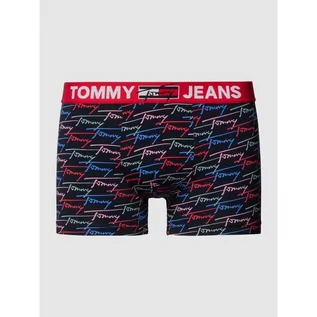 Bielizna nocna - Obcisłe bokserki ze zwierzęcym nadrukiem - Tommy Hilfiger - grafika 1