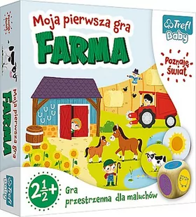 Trefl Moja Pierwsza Gra Farma - Gry planszowe - miniaturka - grafika 1