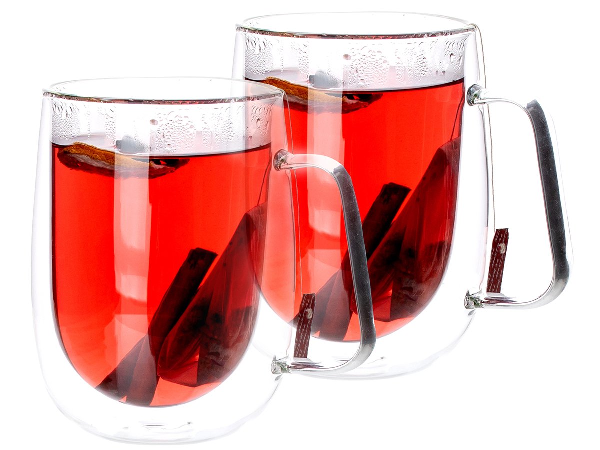 Kondela Kubek termiczny (2 szt.) Hotcolder Typ 26 480 ml - przezroczysty