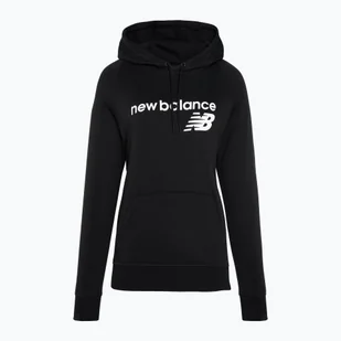Bluza damska New Balance Core Fleece Hoodie black - Bluzy damskie - miniaturka - grafika 1
