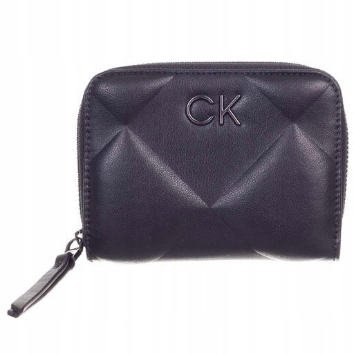 Calvin klein bezpieczny portfel damski czarny