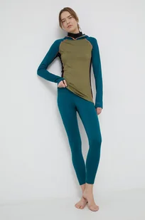 Burton longsleeve funkcyjny damski kolor beżowy - Bielizna sportowa damska - miniaturka - grafika 1