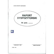 Zeszyty szkolne - Raport dyspozytorski A4 sm106 02127 - miniaturka - grafika 1