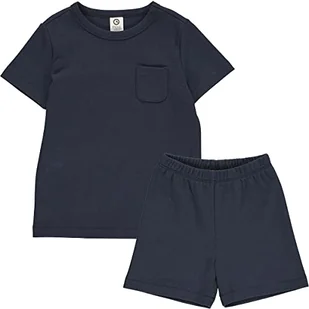 Müsli by Green Cotton Piżama chłopięca S/S T i szorty piżama zestaw, niebieski (Night Blue), 98 - Spodenki damskie - miniaturka - grafika 1