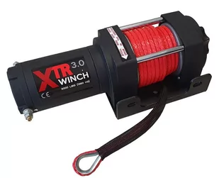 Wyciągarka XTR 3000 lbs (1360 kg) 12V (lina: syntetyczna 5,5 mm (3300 kg) 12m) 81880011 - Wciągarki - miniaturka - grafika 3