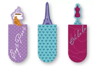 Cass film Zakładki magnetyczne Paryż 3 sztuki - Teczki i skoroszyty - miniaturka - grafika 2