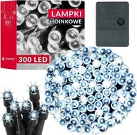Oświetlenie świąteczne - Lampki choinkowe Springos Lampki choinkowe 300 led zimny biały 22,5 m oświetlenie świąteczne UNIWERSALNY - miniaturka - grafika 1