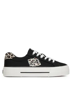 DC Tenisówki SS25-3C068 Czarny - Trampki damskie - miniaturka - grafika 1