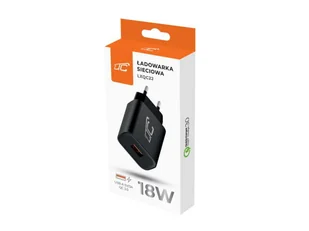 LTC Ładowarka sieciowa QC 3.0 USB 3A  czarna - Ładowarki do telefonów - miniaturka - grafika 2