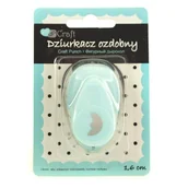 Dziurkacze - Dziurkacz ozdobny 1,6 cm - księżyc - miniaturka - grafika 1