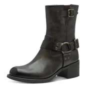 Kozaki damskie - Marco Tozzi Damskie botki Zip+Slip 2-25388-43 modne kozaki, Cafe Antic, 37 EU, Cafe Antic, 37 EU - miniaturka - grafika 1