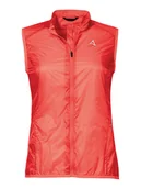 Kamizelki damskie - Schöffel Kamizelka kolarska "Gaiole" w kolorze czerwonym - miniaturka - grafika 1