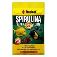 Pokarm dla ryb - Pokarm dla ryb Super Spirulina Forte 36% płatek 12 g Tropical - miniaturka - grafika 1